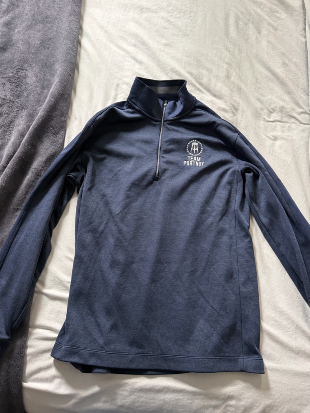 Nike Men's Navy Quarter-Zip Pullover